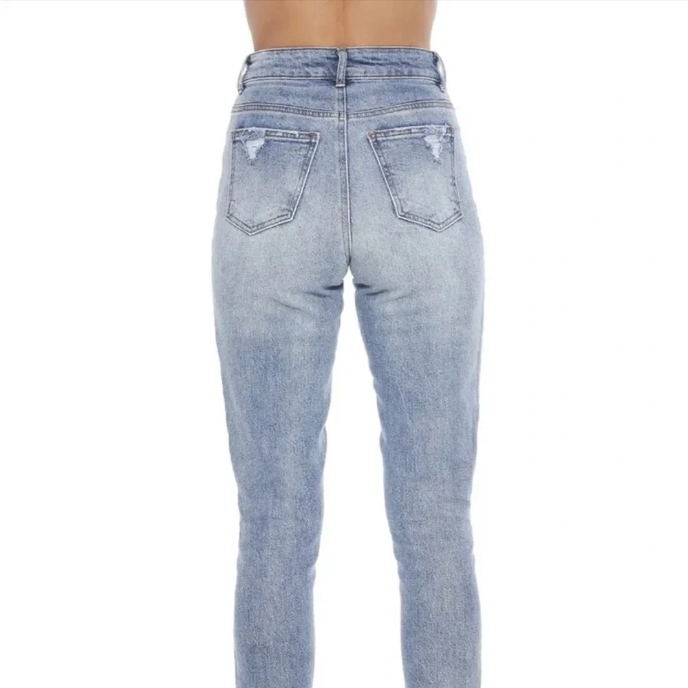 𝅺NWT Ashley Mason Super High Rise Mom Jeans | Size 11 - Picture 12 of 15